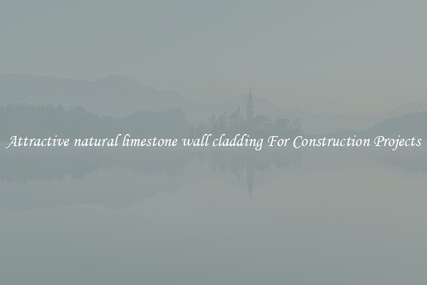Attractive natural limestone wall cladding For Construction Projects