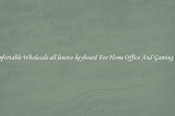 Comfortable Wholesale all lenovo keyboard For Home Office And Gaming Use
